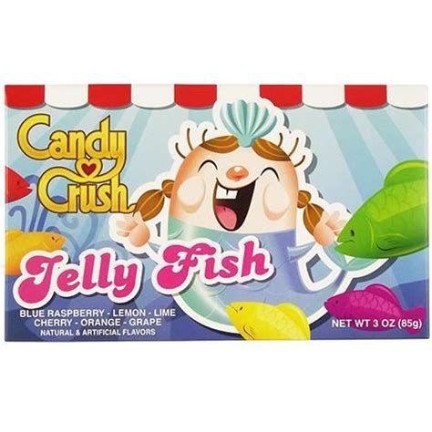 Candy Crush Soft Jelly Fish Theatre Box 3 Oz 85g Import Us Achat