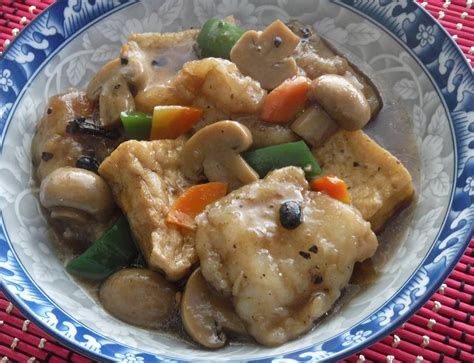 Weekend Chef Recipe Fish Fillet And Tofu With Tausi Sauce