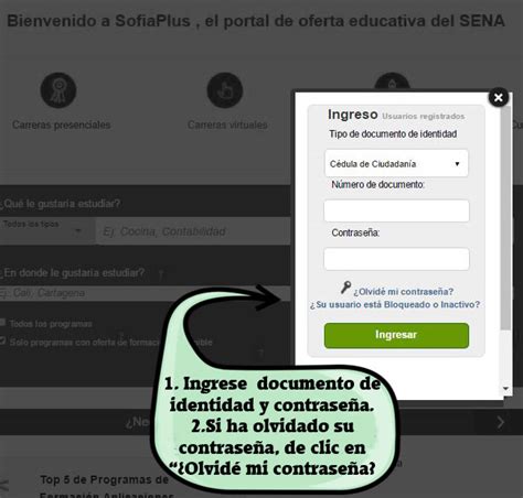C Mo Registrarse En Sofia Plus Del Sena