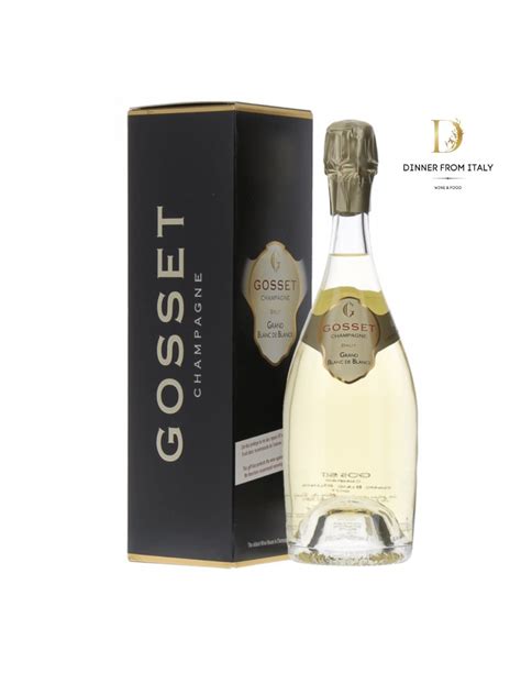 Champagne Brut Grand Blanc De Blancs Gosset Astucciato Cl