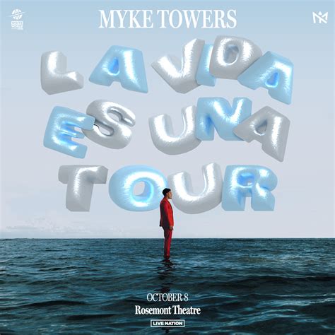 Myke Towers La Vida Es Una Tour Chicago Dale Play Live