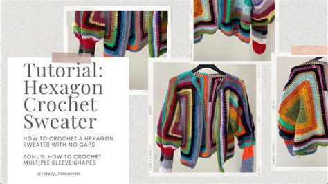 Easy Crochet Solid Hexagon Cardigan Full Beginner Tutorial