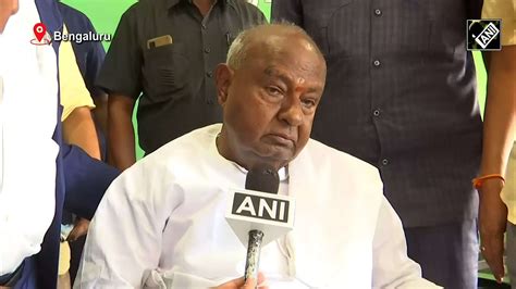 Karnataka Polls Let Them Enjoy Till Mandate Says JDS Chief HD Devegowda