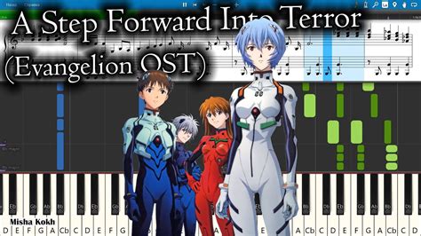 A Step Forward Into Terror Evangelion OST Piano Tutorial Sheets