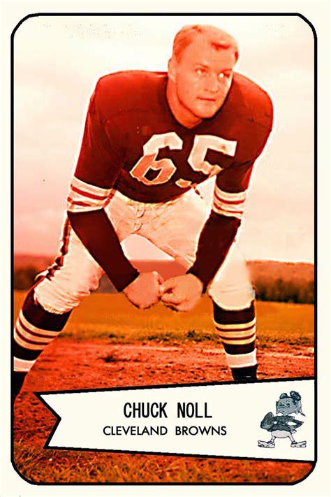 Bob Lemke's Blog: Chuck Noll custom card 1954 Bowman