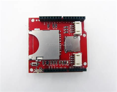 Arduino Memory Tf Sd Microsd Shield Electrodragon