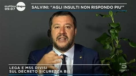 Mattino Cinque Matteo Salvini Invoco La Madonna Per Gli Italiani