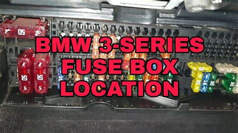 Bmw 3 Series Fuse Layout