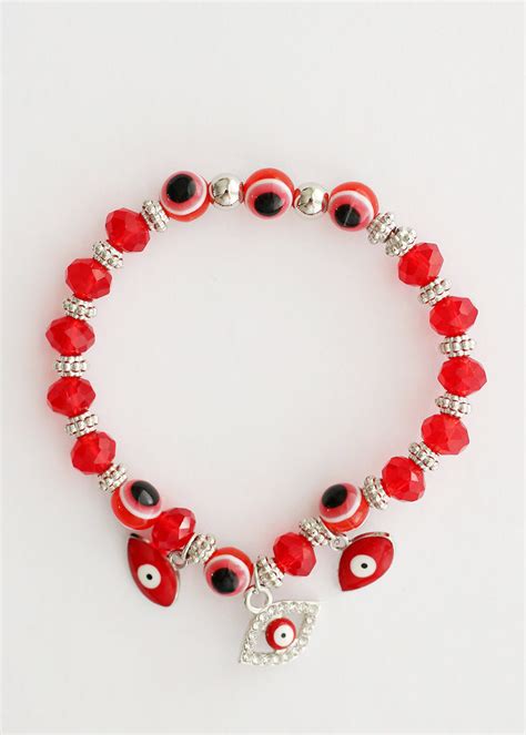 Red Evil Eye Bracelet – Shop Miss A