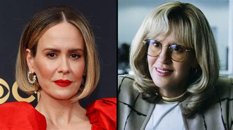 American Crime Story Sarah Paulson Says Criticism Of Her Linda Tripp Performance Is Capital