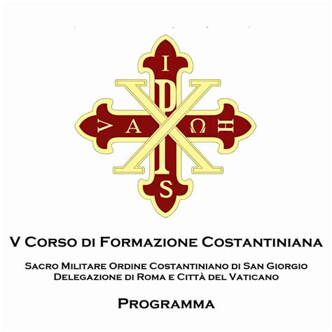 V Corso di Formazione Costantiniana della Delegazione Roma e Città del