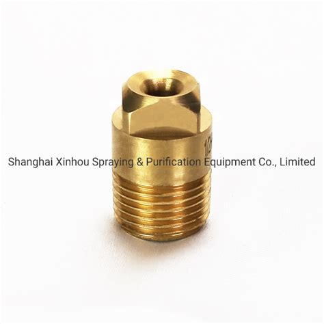 Industrial Standard Fulljet Solid Brass Full Cone Spray Nozzle For Dust