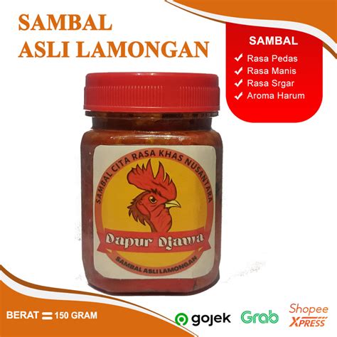 Jual SAMBAL BAWANG ULEG ASLI LAMONGAN KOMPOSISI SAMBEL BRAMBANG MERAH