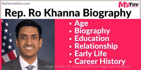 Rep Ro Khanna Biography, Wife name, Net worth -2022