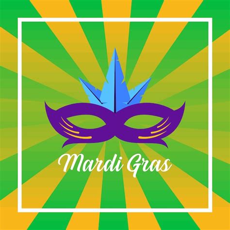 Premium Vector Mardi Gras Carnival Illustration