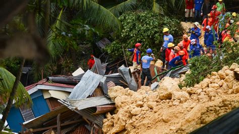 Rains Set Off Landslide in Philippines; 50-80 Missing