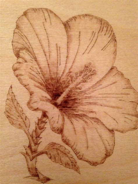 Pyrography Flower Pyrography Wood Burning Patterns Wood Burning Art