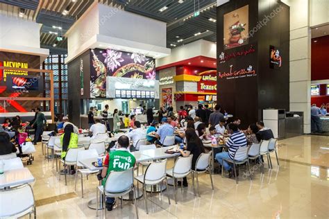 Food court in Dubai Mall – Stock Editorial Photo © bloodua #100661960