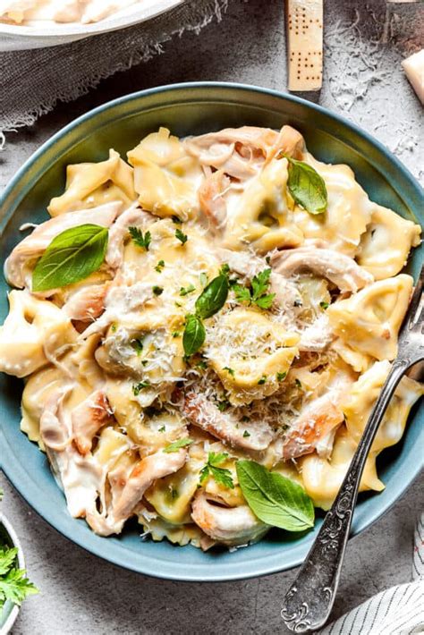 Chicken Tortellini Alfredo Easy Weeknight Recipes