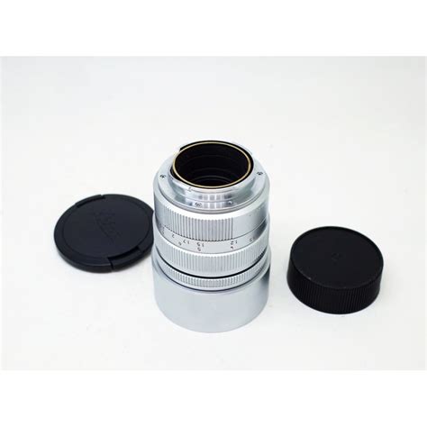 Leica Summicron M Mm F Pre Asph Silver Chrom Meteor