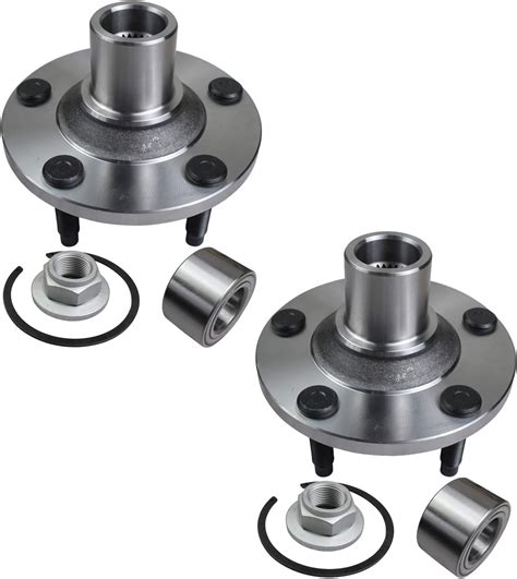 Detroit Axle 4pc Wheel Bearing Hubs Kit For 2001 2012 Ford Escape Mazda Tribute