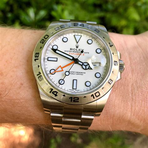 [rolex] Explorer Ii White Dial Ref 216570 R Watches