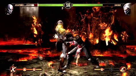 Mortal Kombat 9 Kratos Arcade Play Through Part 1 YouTube