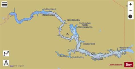 Lake Sakakawea Depth Map - Tour Map