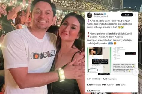 Istri Andrew Andhika Tengku Dewi Putri Ungkap Fakta Baru