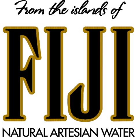 Fiji Water logo vector SVG, PNG download free