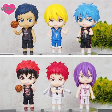 พร้อมส่ง โมเดล คุโรโกะ Kuroko No Basket นายจืดพลิกสังเวียนบาส สูง 9 10 Cm ของแต่งเค้ก ของขวัญ