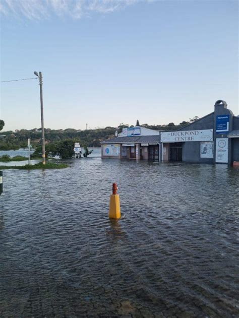 Port Alfred CBD Flooded As Massive Swells Spring Tide Cause Havoc