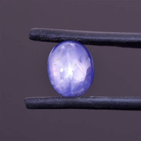 Beautiful Denim Blue Star Sapphire Cabochon From Sri Lanka 438 Cts