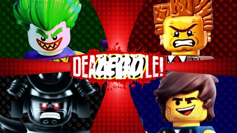 Lego Movie Villains Battle Royale Rdeathbattlematchups