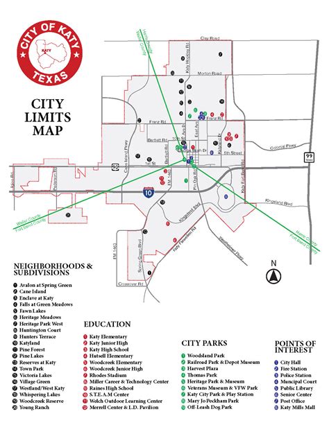 Maps City Of Katy Tx Katy Texas Map Printable Maps