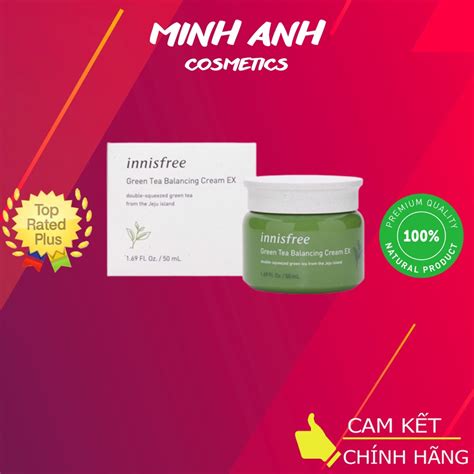 Innisfree Green Tea Balancing Cream Ex 50ml Shopee Malaysia