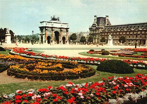 Postcard Couleurs Et Lumiere De France Jardin De Tuileries Arc De