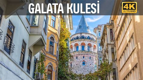 Istanbul Galata Tower And Surrounding Streets Walking Tour Youtube