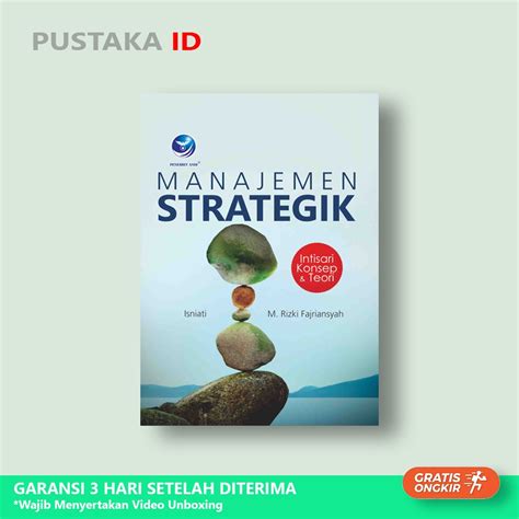 Jual Buku Manajemen Strategik Intisari Konsep Dan Teori Original