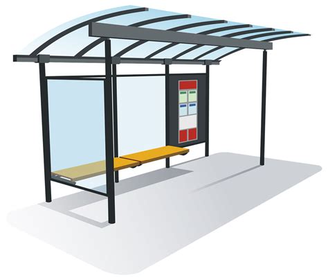 Bus Stop Shelter Vector