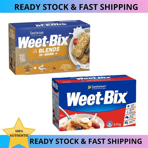 Sanitarium Weet Bix Breakfast Cereal Bar Import Australia Shopee Malaysia