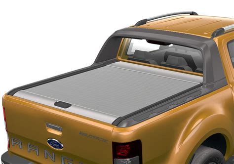 Mountain Top Roll Silver Ford Ranger Wildtrak Roller Top