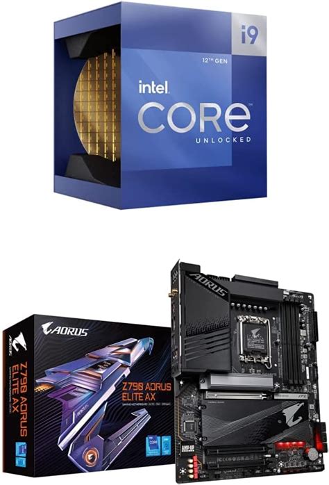 Amazon.com: Intel Core i9-12900K + GIGABYTE Z790 AORUS ELITE AX ...