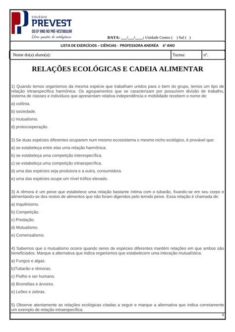 PDF RELAÇÕES ECOLÓGICAS E CADEIA ALIMENTAR PDF file3 tubarões As