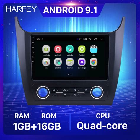 Harfey Radio Con Gps Para Coche Reproductor Multimedia Con Android