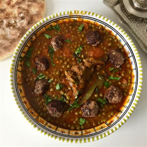 Recette Rago T De Petits Pois La Tunisienne Jelbena Cuisine