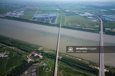 Tianjin Grand Bridge In China Anadolu Images