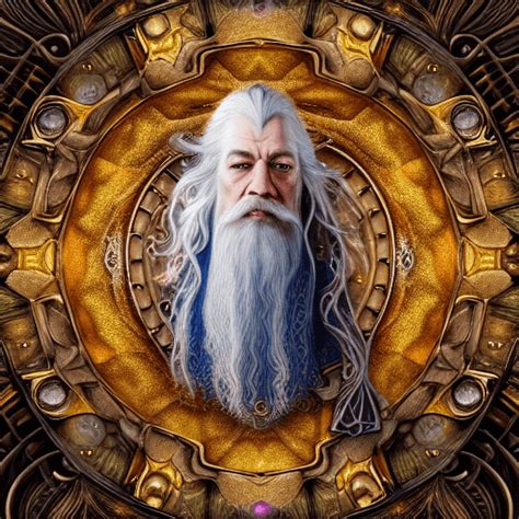 Majestic Steampunk Gandalf D Art Creative Fabrica