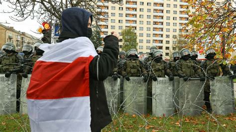 Protest de amploare în Belarus 100 000 de oameni au ieșit în stradă