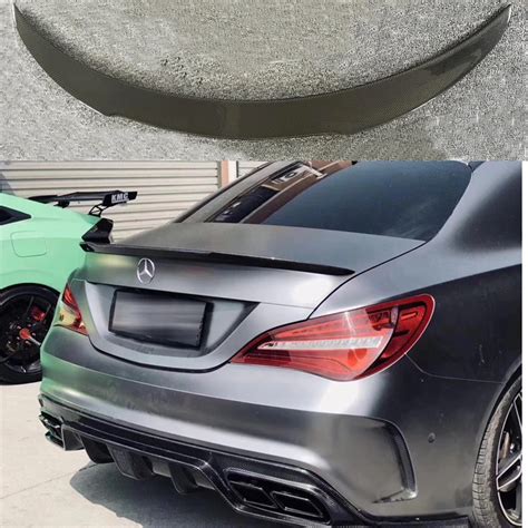 For Mercedes CLA W117 AMG Carbon Spoiler FD Style CLA Class C117 Carbon